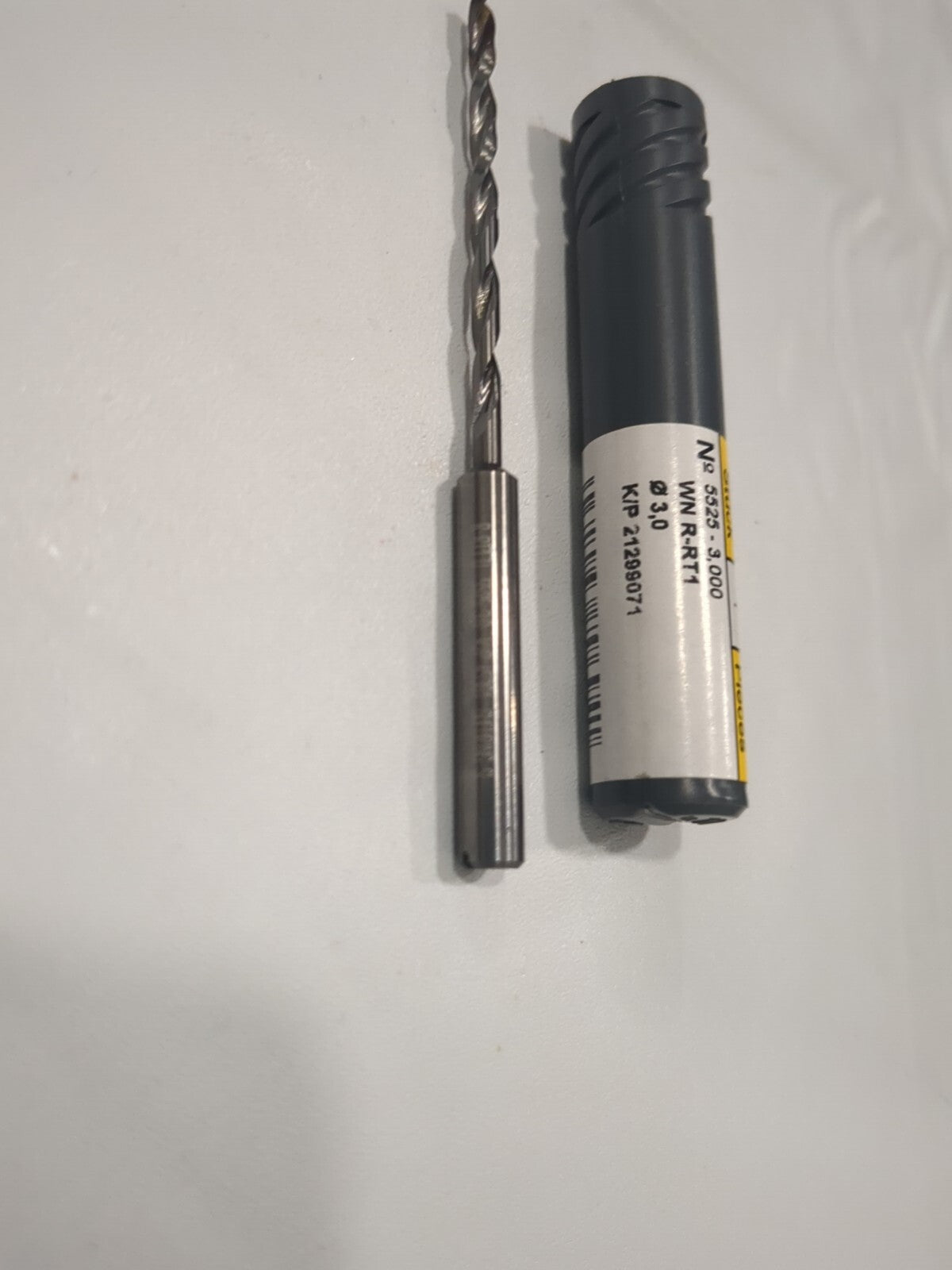 GUHRING Extra Length Drill Bit: 3 mm Dia, 140 ° Point Carbide 9055250030000