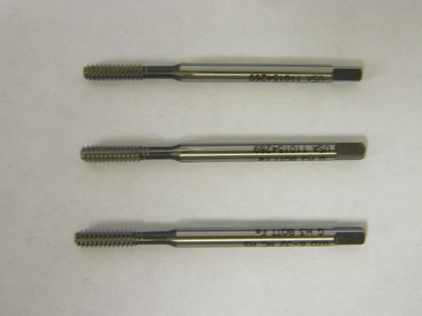 Widia GTD Tru-Lede FE Taps 6"-32 H3 4FL HSS Lot of 3 USA #18200