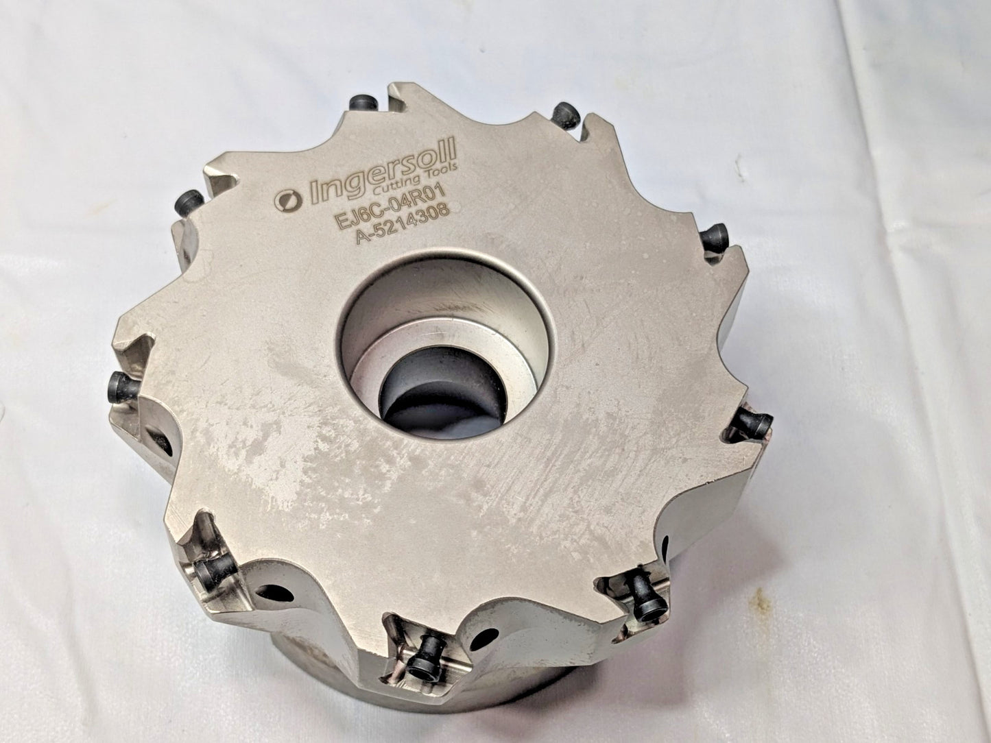 Ingersoll Cutting Tools Index Square-Shoulder Face Mill 4"Dia EJ6C-04R01 2925715