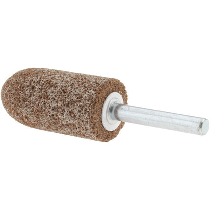 Norton Mounted Point: 2" Thick, 1/4" Shank Dia, A11, 36 Grit Very Coar
