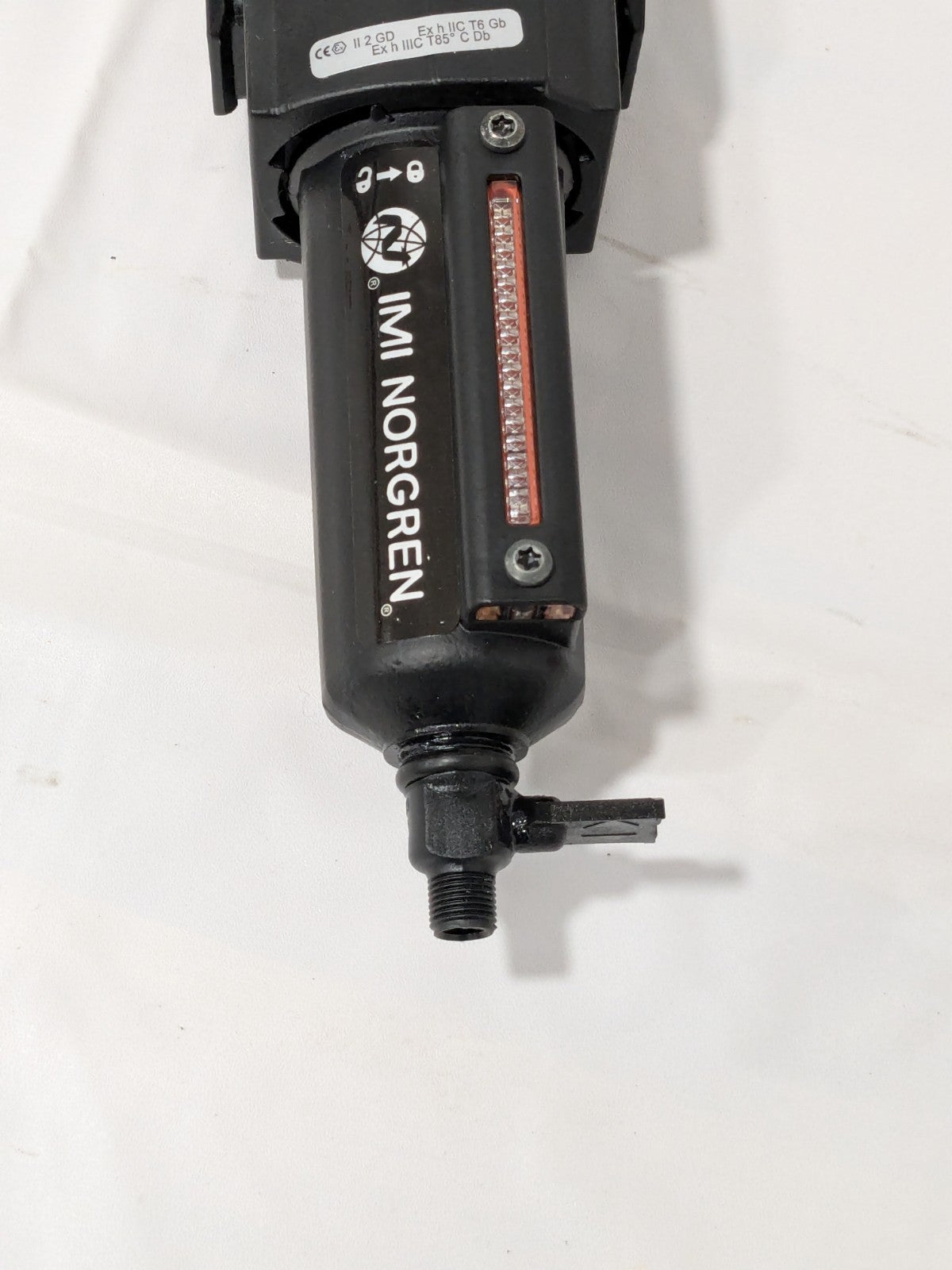 NORGREN FRL Combination Unit: 3/8 NPT, Intermediate B73G-3AK-QD1-RMG