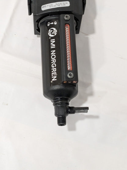 NORGREN FRL Combination Unit: 3/8 NPT, Intermediate B73G-3AK-QD1-RMG