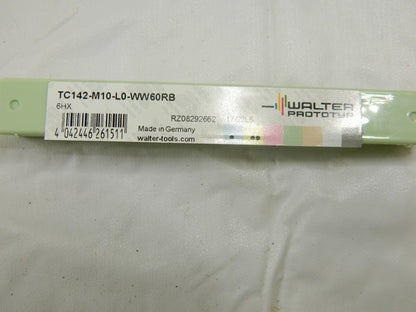 Walter Spiral Flute Tap: M10x1.50 3 FL 6HX Class of Fit 6714358