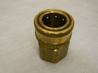 PARKER 4pc Hydraulic Hose Female Rigid Fitting 0.75" ID, 3/4-14, BDB10512