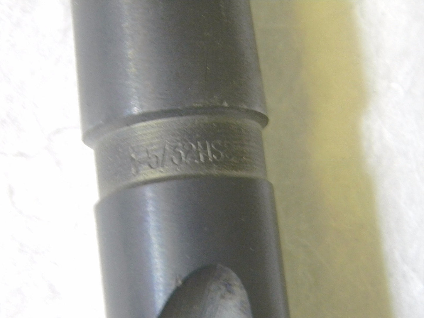 Interstate Taper Shank Drill Bit 1-5/32" Dia. 4MT 118° HSS #63323943