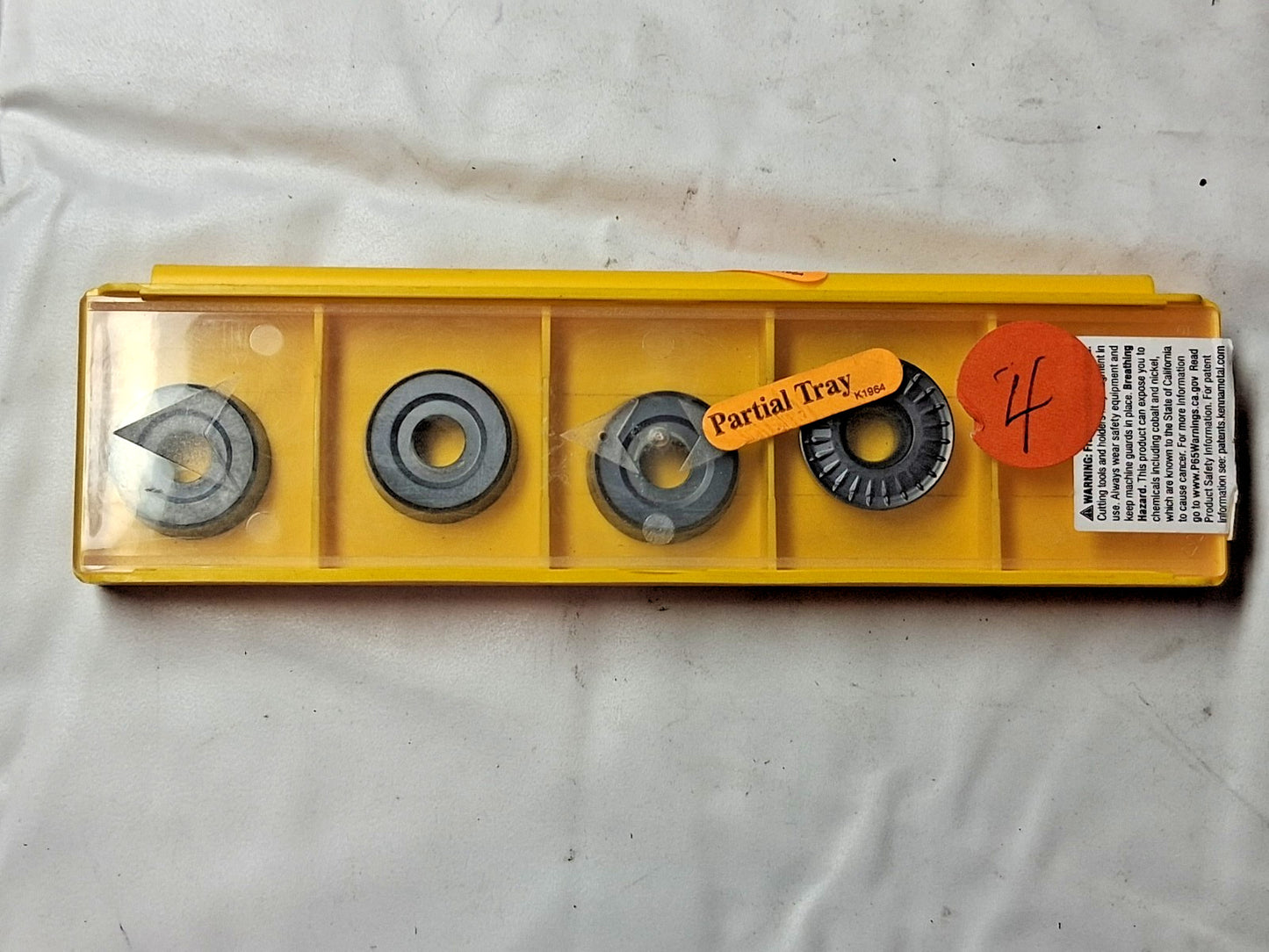 Kennametal Carbide TURNING INSERTS QTY4 RCMT2006M0UP 5625585