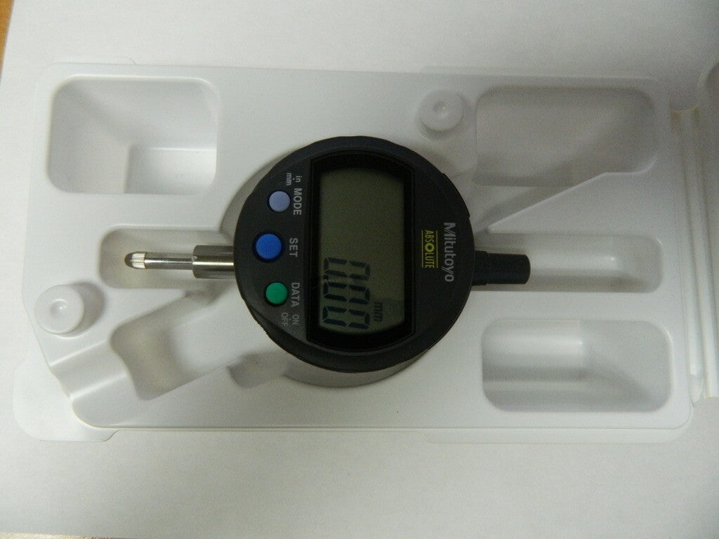 MITUTOYO 0 to 12.7mm Range, 0.0005" Graduation, Electronic Drop Indicator