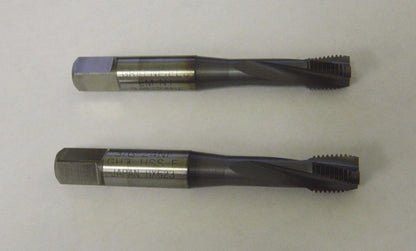 Widia Spiral Flute Taps 3/8-24 UNF H3 3FL HSS-E TiCN QTY 2  87318