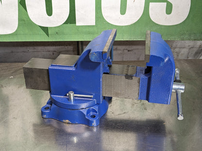 Gibraltar Bench Vise w/ Swivel Base 8" Jaw Width 8" Opening Capacity