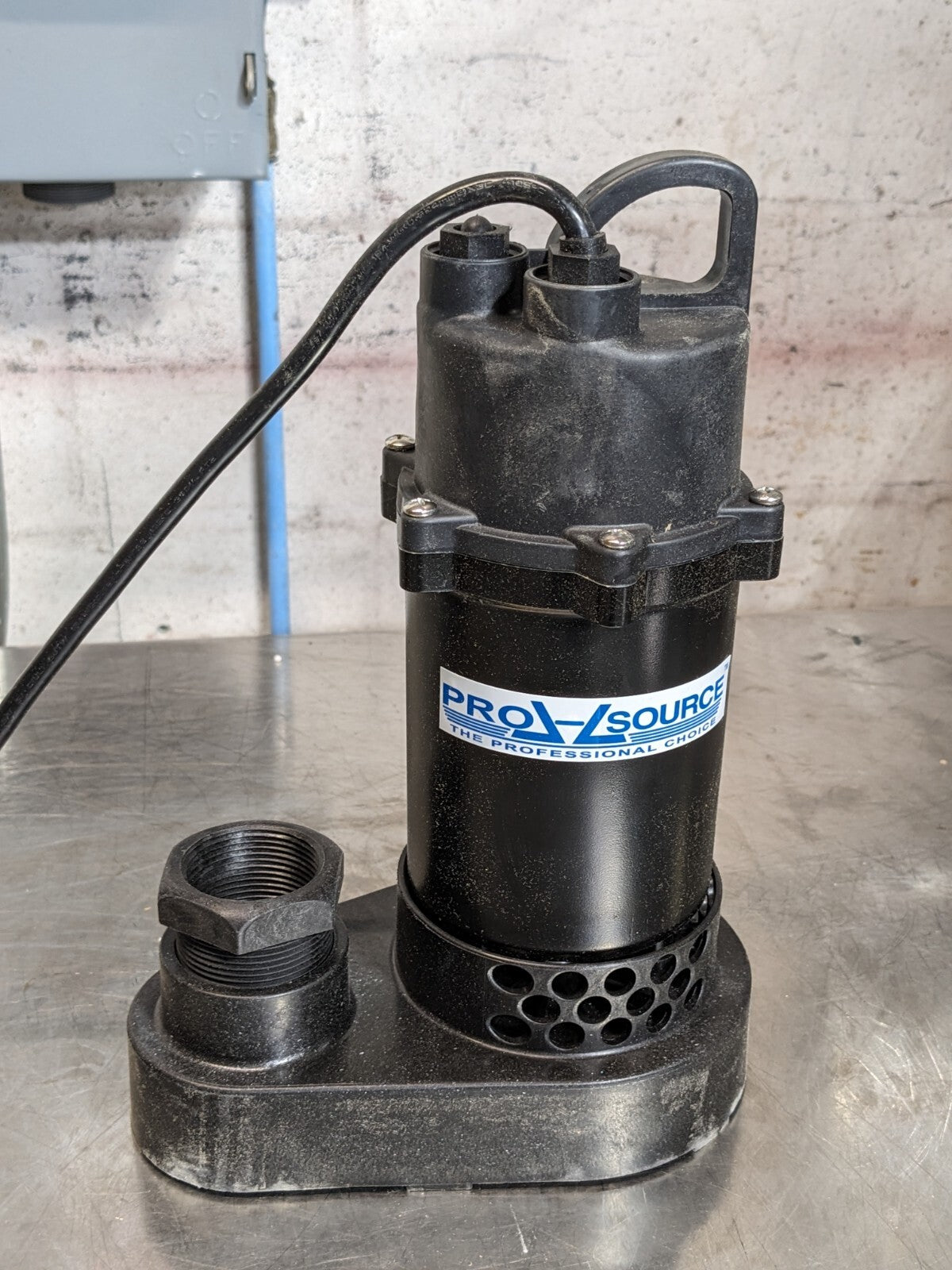 Pro Source Manual Sump Pump 1-1/2" Outlet 1/4 HP 115v 4.5 Amp