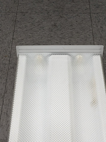 Coronet Fluorescent Wrap Fixture, 2', 2-Lamp, T8, 17W, 120V CA217MV