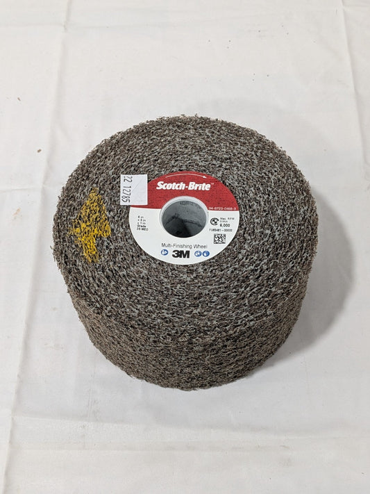 3M Deburring Wheel: 6" X 3" X 1", Density 2, Silicon Carbide 7000148248