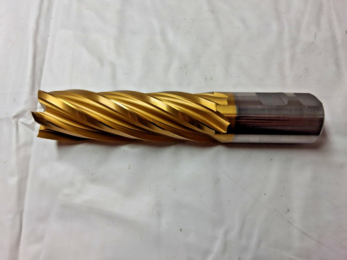 Hertel Cobalt Square End Mills 1-1/4" Dia 4" LOC 6FL 41115031