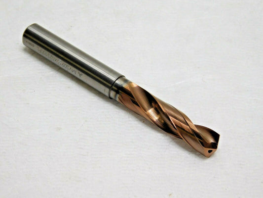 Mitsubishi Carbide Drill 0.368" Diam 145° 2FL MVS0935X02S100PL DP1020 10542880