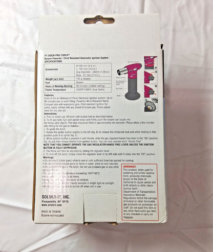 Solder-It Butane Table Torch Kit pt200