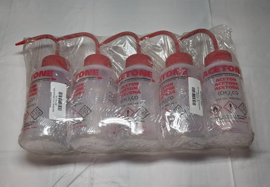 DYNALON LABWARE Polyethylene Safety Wash Bottle: 3" Width/Dia Qty 5 506495-0001