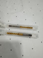 KENNAMETAL Spiral Flute Taps 2pk: #10-24 UNC, 3 Fl HSS 4130411