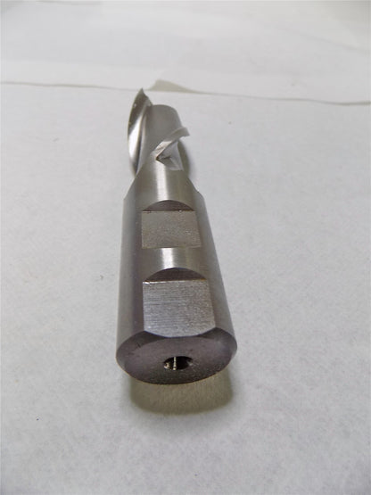 Putnam Tools HSS Center Cut End Mill 1" Dia x 2.25" LOC 2FL #91630