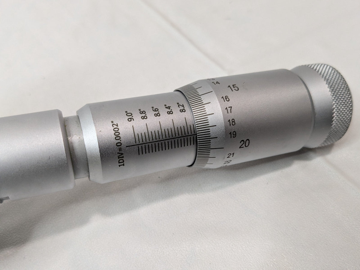 SPI Mechanical Inside Hole Micrometer 8" to 9" Range 5.51" Gage Depth 10-757-3