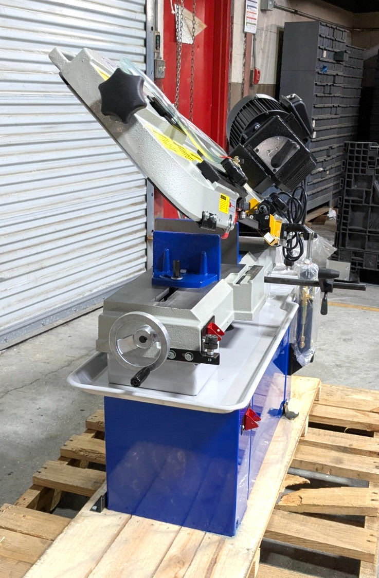 VECTRAX 9X16 Horizontal Bandsaw  Geared Head  220V  1HP  New / Ope