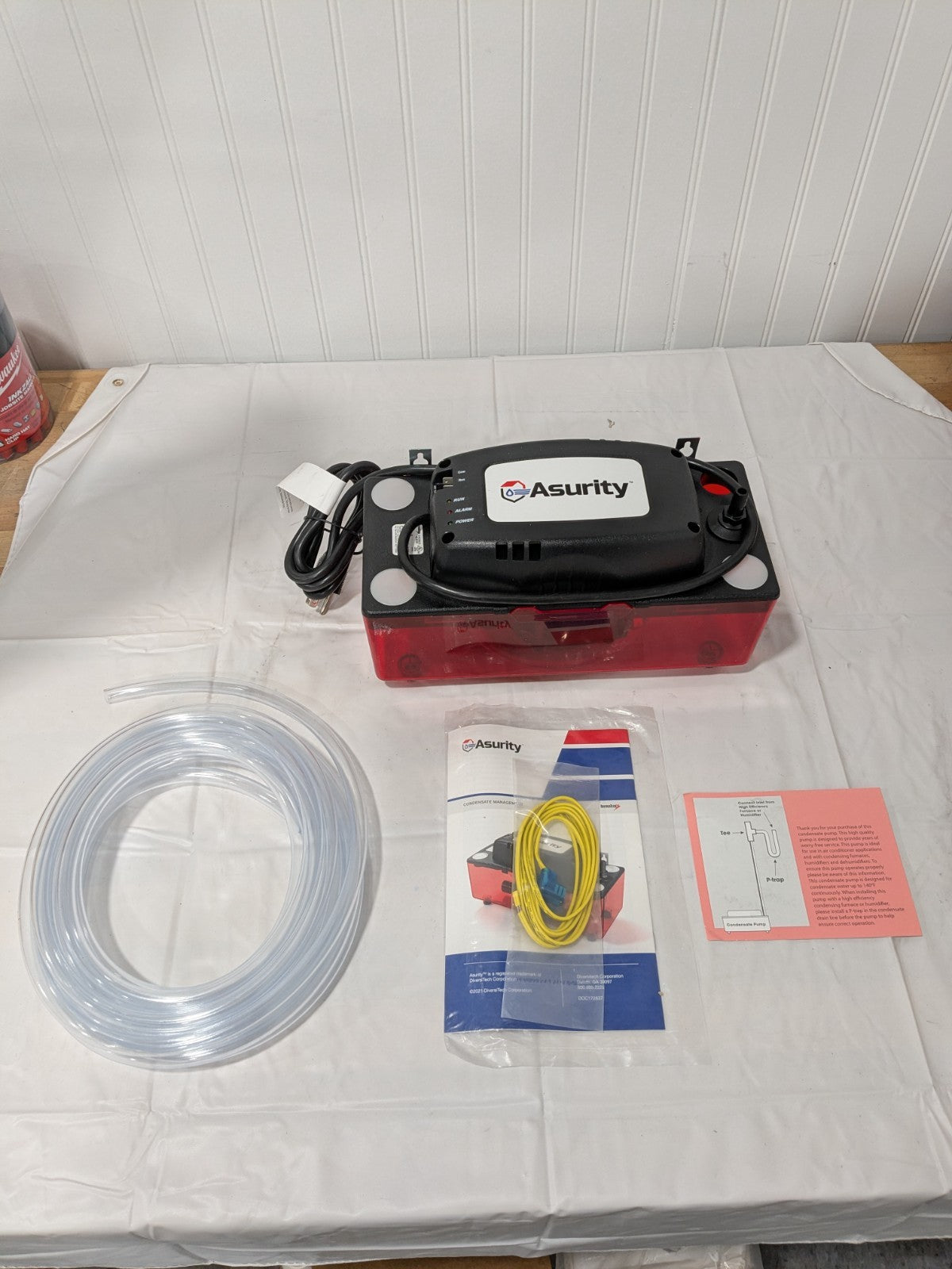 Asurity Electronic Condensate Pump 1/2 Gallon Tank Capacity, 115V Volt CVMINI