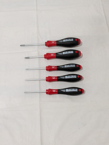Wiha Screwdriver Set: 5 Pc, TorxPlus INCOMPLETE 36296