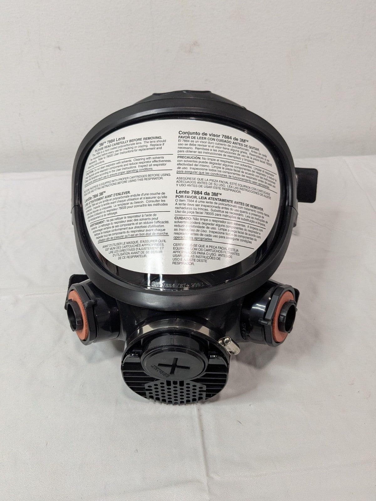 3M Full Face Respirator Silicone Medium 7800S-M
