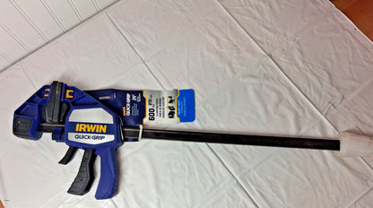 Irwin Carbon Steel Bar Clamp 24" Capacity 3-5/8" Throat Depth 1964714