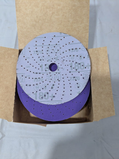 3M Cubitron II Hookit 6” Disc 180+ Grit Abrasive Sanding Disc (50ct) 31374