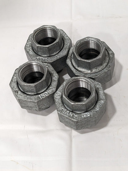 Malleable Iron Pipe Union: 1" Fitting Qty 4 1.NU