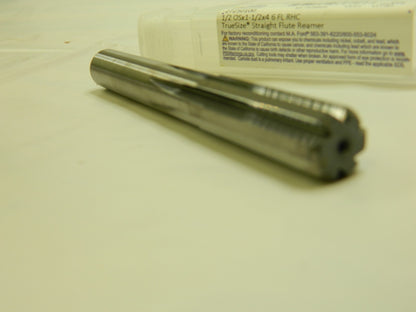 M.A. FORD SC Chucking Reamer 0.501" Diam 6-FL Straight Shank Straight FL 03618