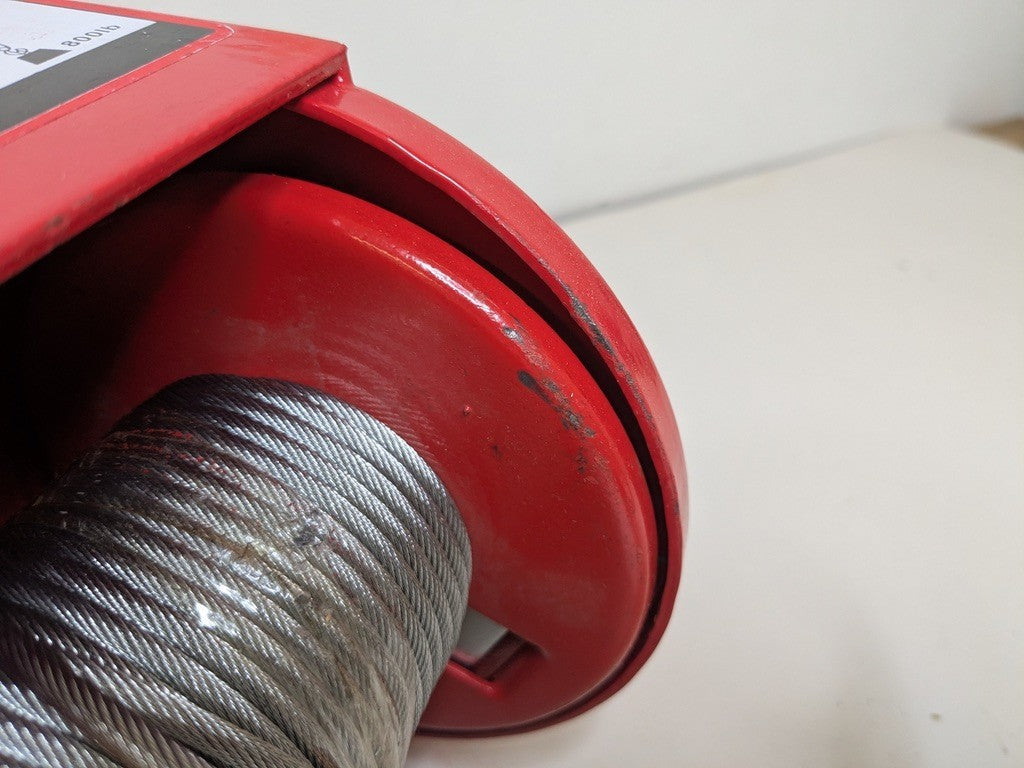 Vestil MINI-2 Electric Steel Cable Hoist 200 lb. Capacity 1-1/4 HP 110v 8 Amp