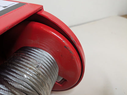 Vestil MINI-2 Electric Steel Cable Hoist 200 lb. Capacity 1-1/4 HP 110v 8 Amp