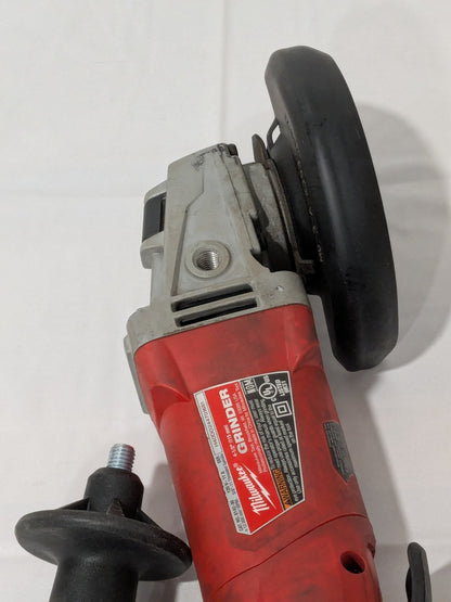 Milwaukee Corded Angle Grinder: 4-1/2" Wheel Dia, 12,000 RPM 6142-30 USED