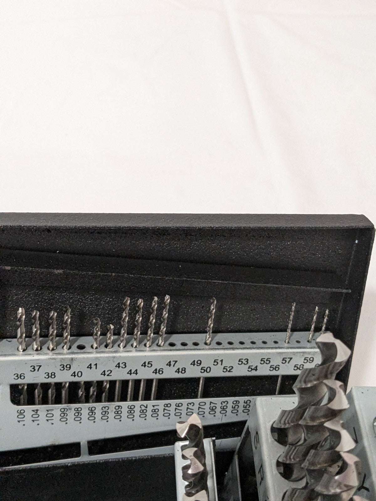 Precision Jobber Length Drill Bit Set: 114 Pc 5995681 MISSING 1 PIECE