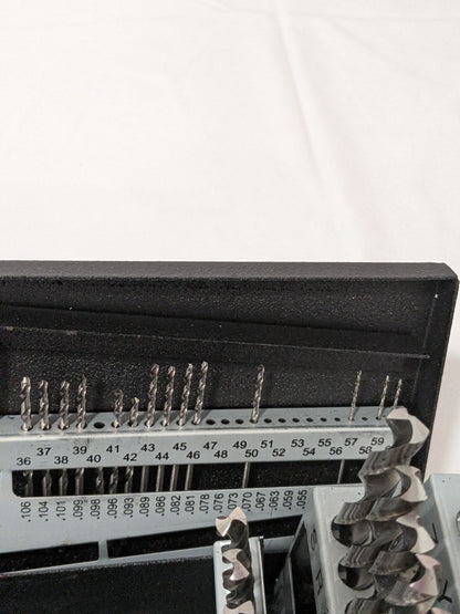 Precision Jobber Length Drill Bit Set: 114 Pc 5995681 MISSING 1 PIECE