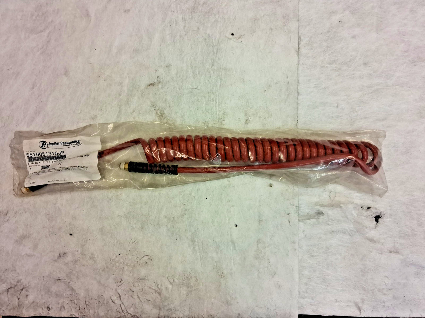 Pro-Source Coiled & Self Storing Hose 5/16" ID 15Ft 5510051315PRO