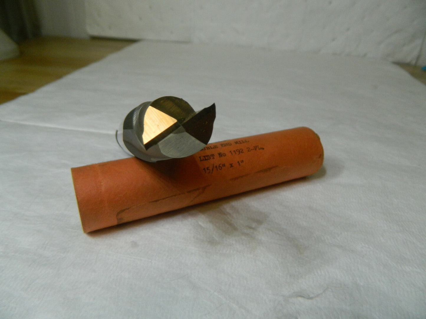Hanita HSS DEM UNC Double End Mill 15/16" x 1" x1-5/8" x 5-7/8" 2FL 1192