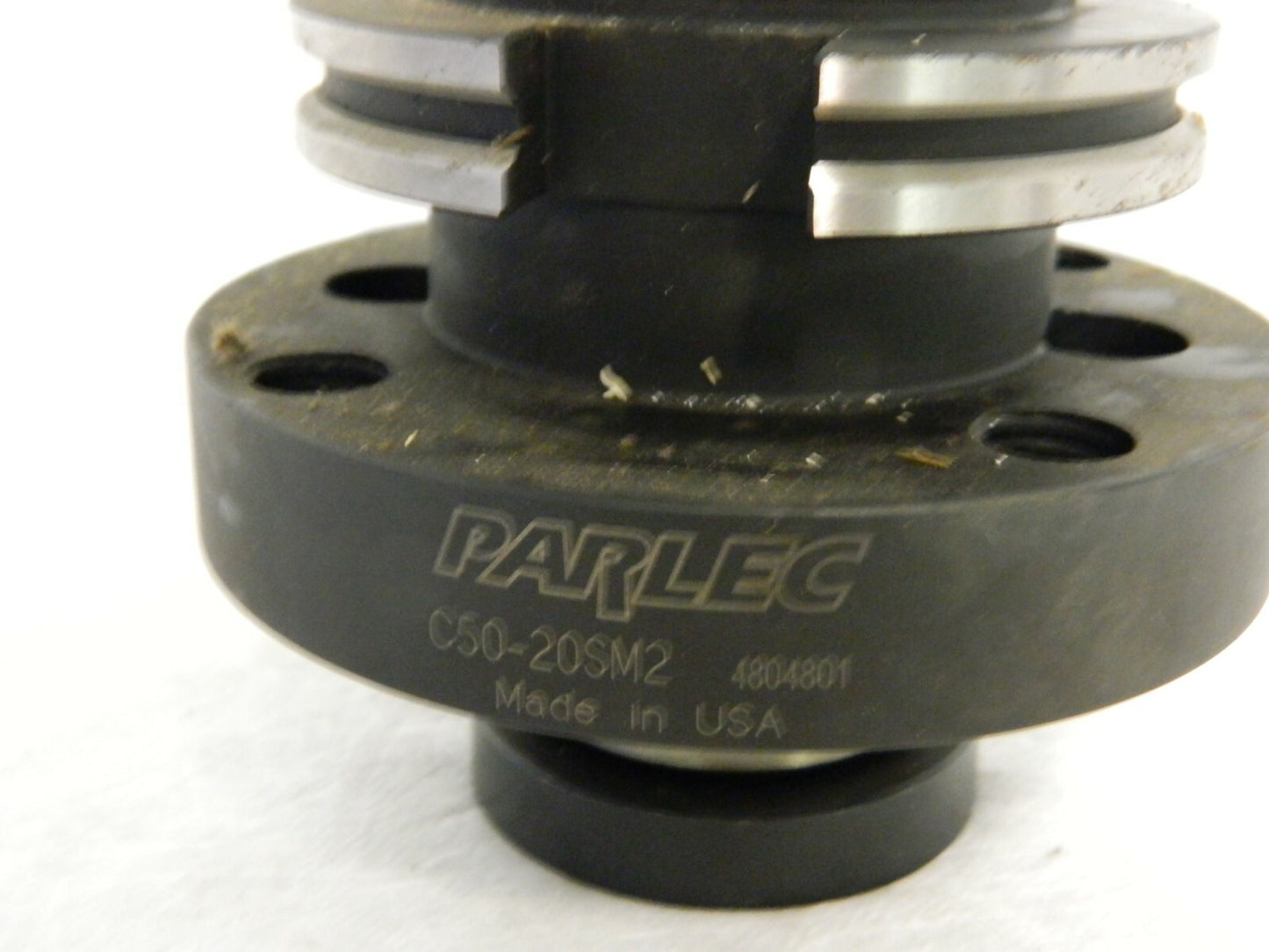 Parlec Shell Mill Holder CAT50 Taper Shank 2" Pilot Diam C50-20SM2
