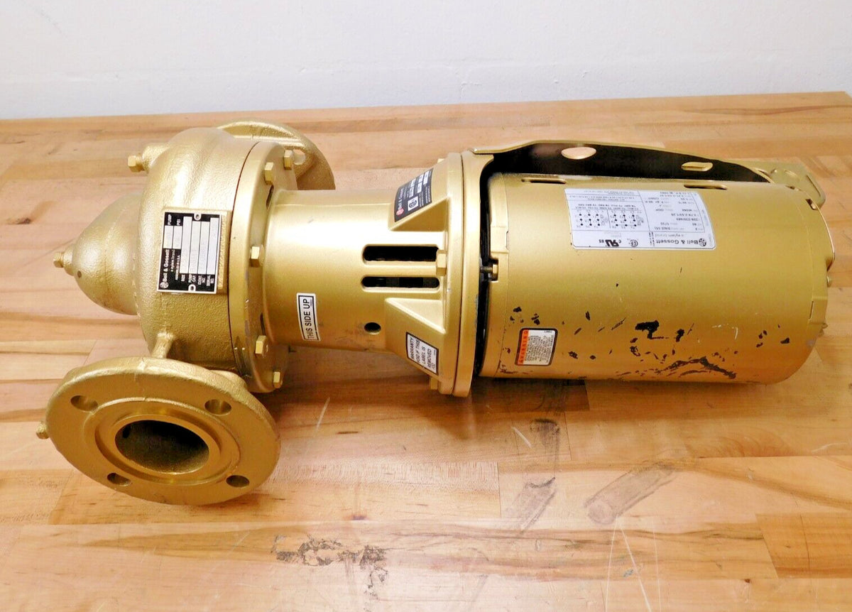 Xylem-Bell  Gossett Small Flex Coupled In-Line Centrifugal Pump Be611T 1EF0