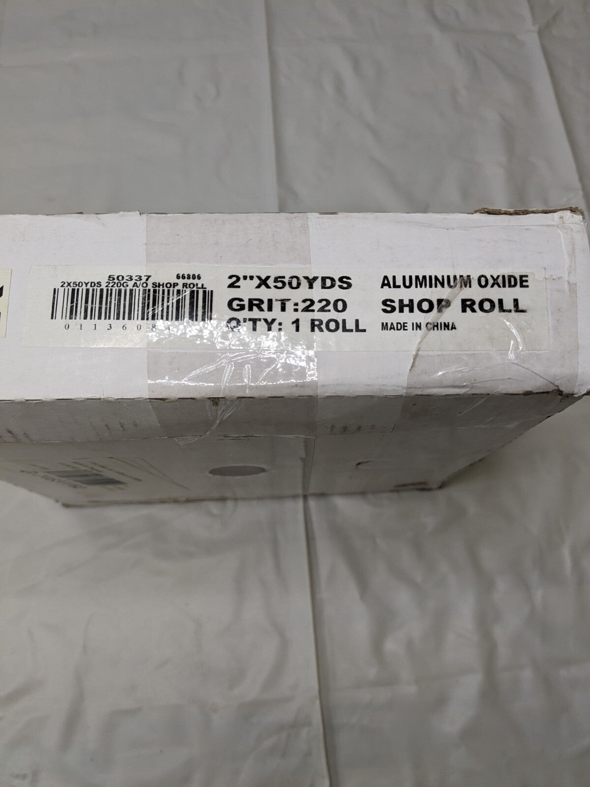 TRU-MAXX 2" x 50 Yd 220 Grit Aluminum Oxide Shop Roll 50337