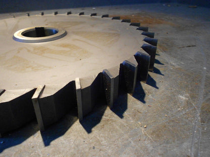 Precision Side Milling Cutter 10" x 1" x 1-1/2" 34-Teeth HSS 301-