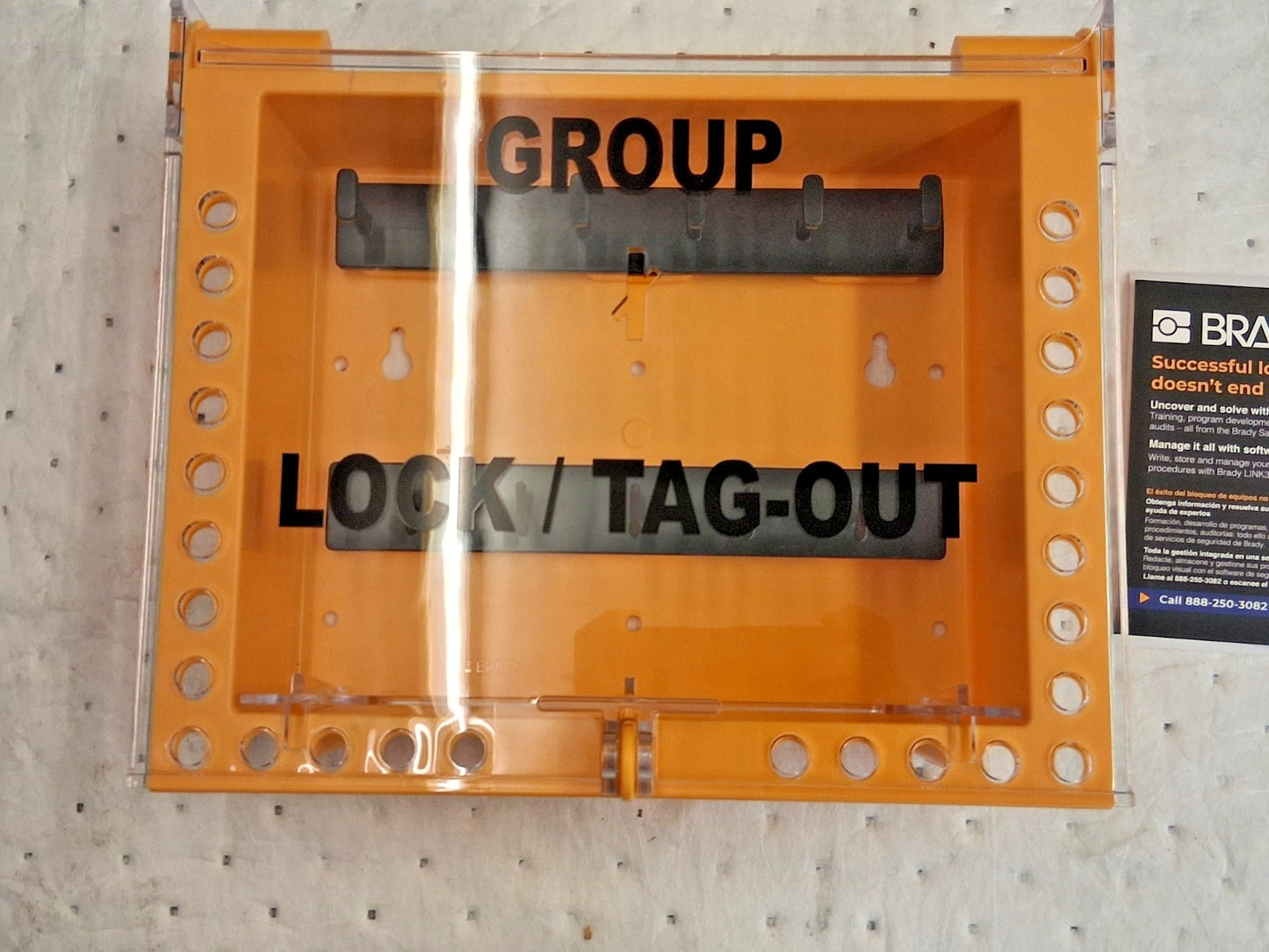 Brady Group Lock Box 11 in H x 13 in W x 4 in D GLB26