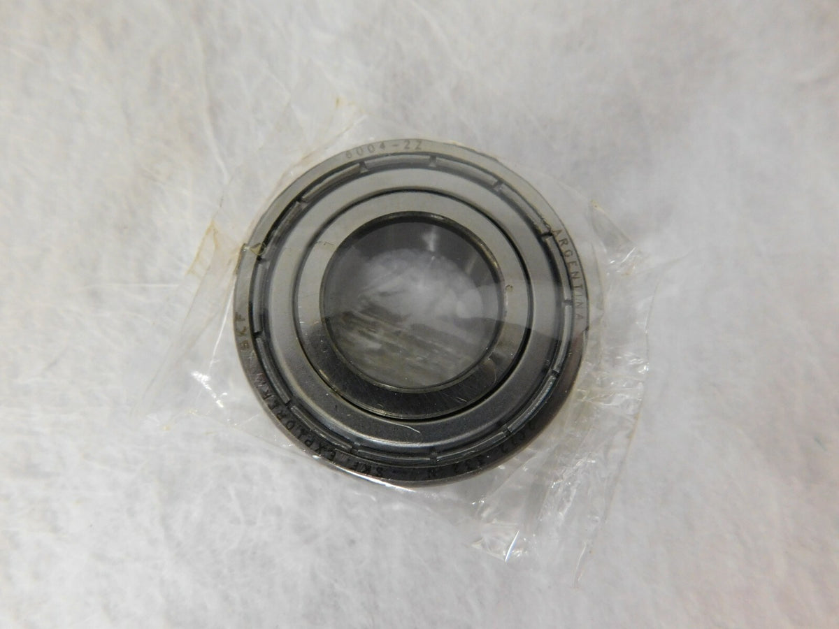 SKF  Double Shield Deep Groove Radial Ball Bearing 20mm BD QTY 2 6004 2ZJEM