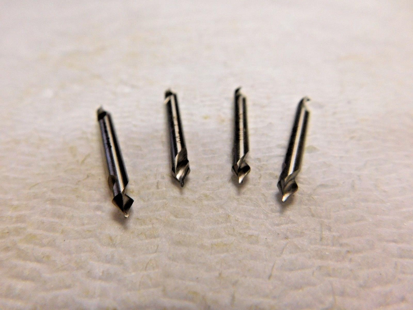 SPI Combined Drill & Countersink #00 0.025" Dia 60º Angle HSS Lot of 4 82-302-1