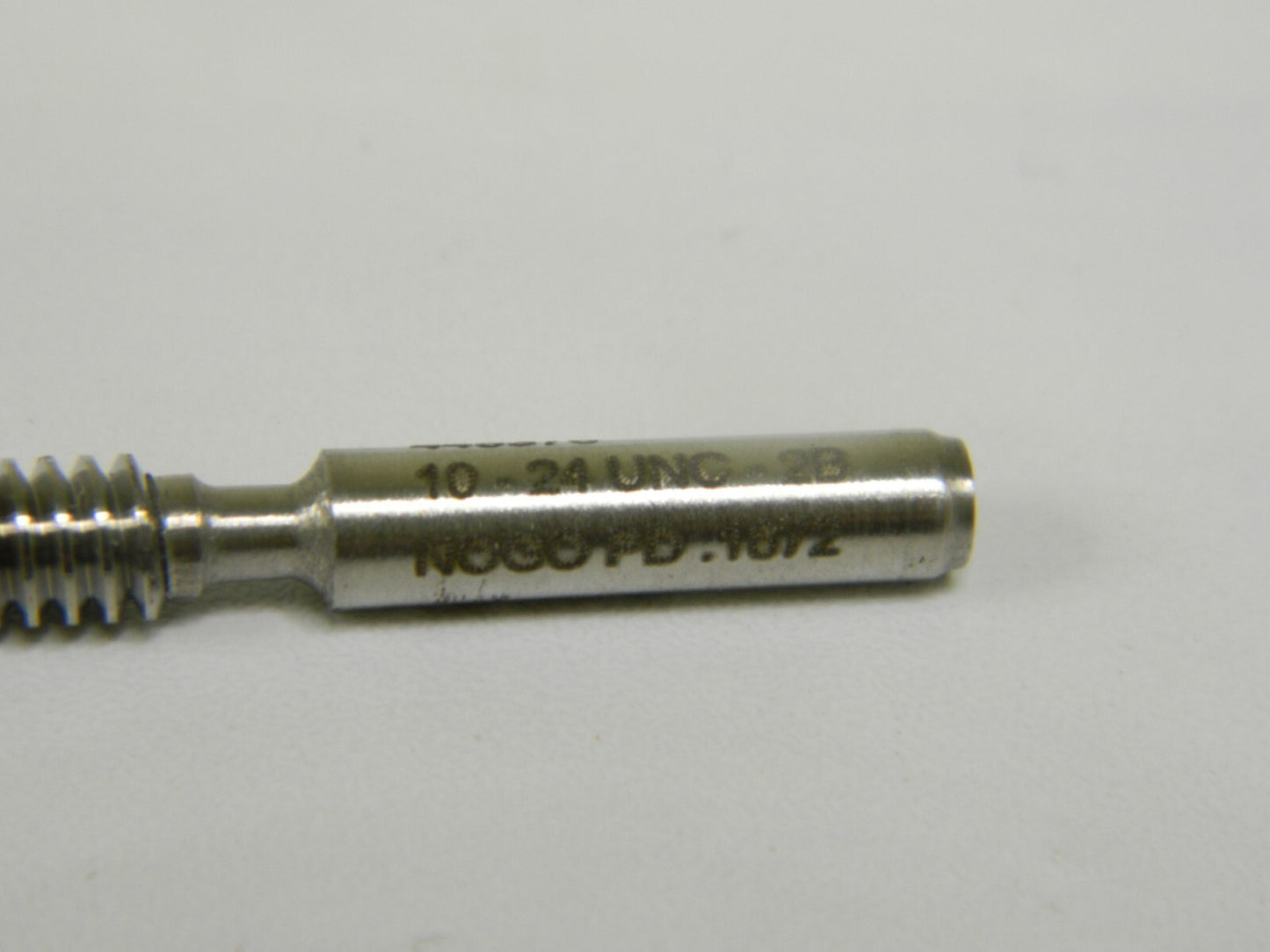 GF GAGE Plug Thread Gage: #10-24 Thread, 2B Class, Single End, No Go G161700
