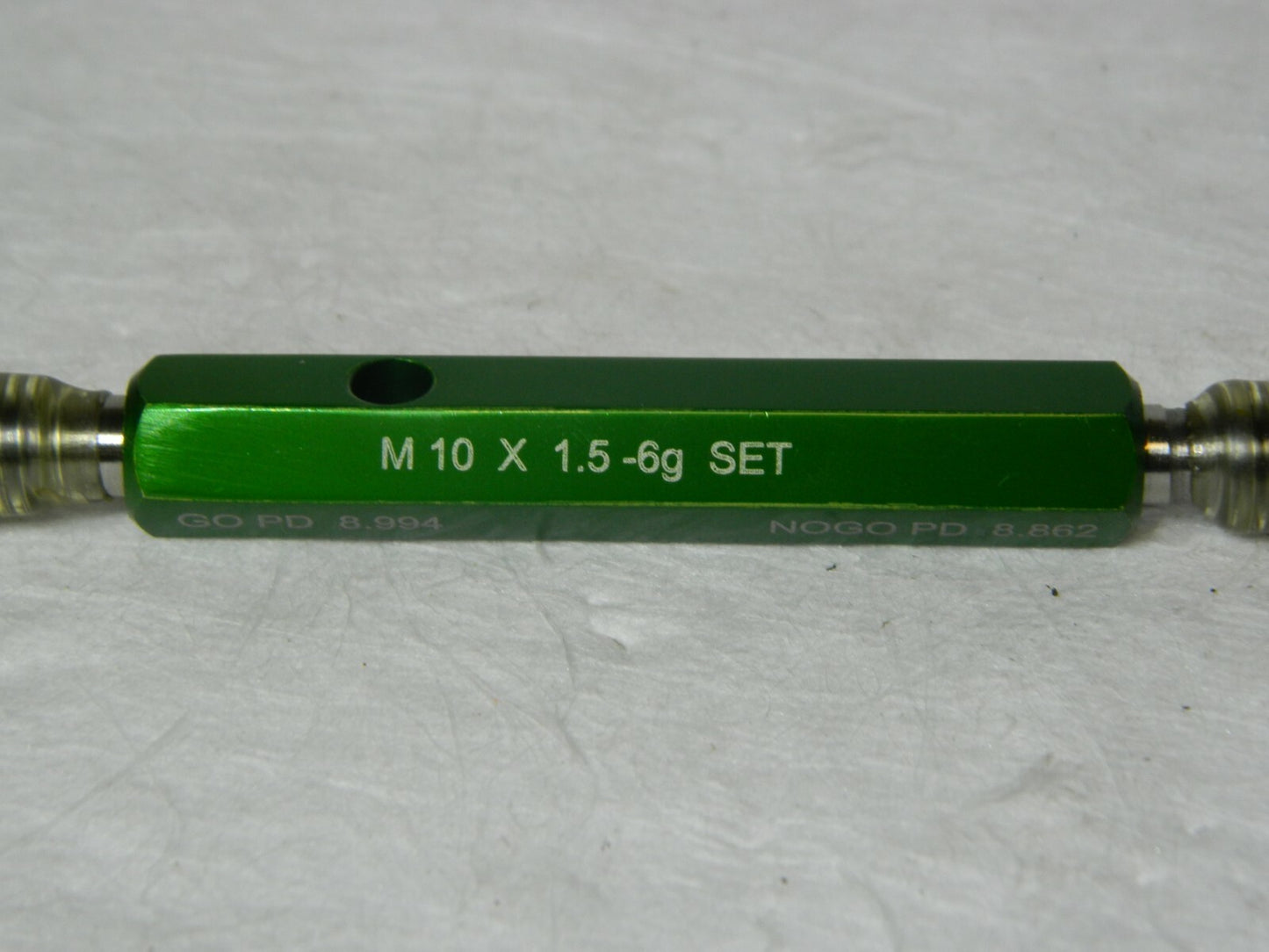 GF Gage M10x1.5 Go/No Go Truncated Taperlock Thread Gage 55336135