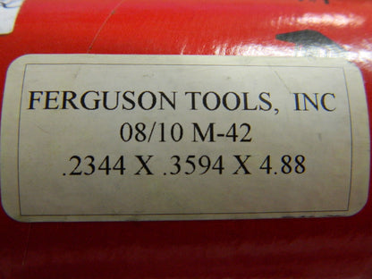 Ferguson Tools Pilot Drill Bit Alcrona 0.2344 x 0.3594 x 4.88 QTY 3  0810M42