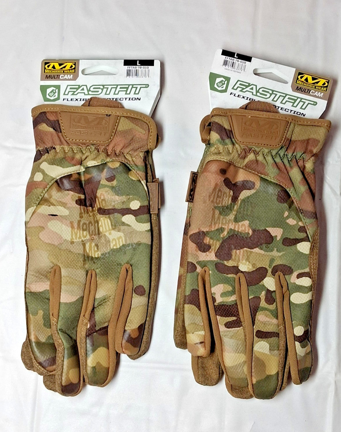 Mechanix Wear Leather Tactical Gloves Large QTY2 Pairs FFTAB-78010