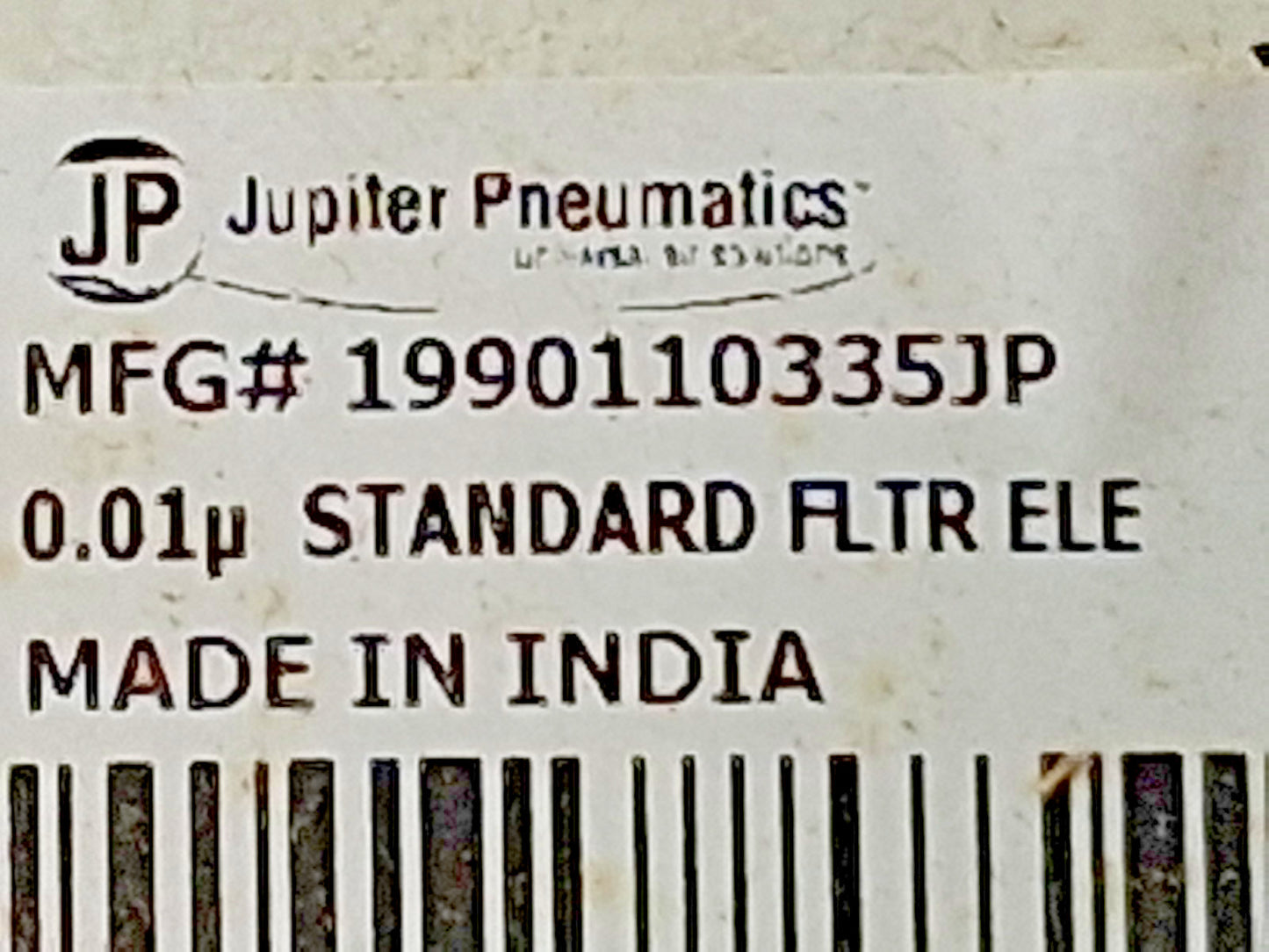 Jupiter Pneumatics Coalescing Filter Element Kit 0.01 µn 1990110335JP